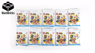 10 Packs Opening The Lego Super Mario 71361 Character Packs !