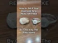 Download Lagu How to Tell REAL or FAKE Diamond Ring (By Ring Stamp) #shorts