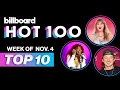 Hot 100 Chart Reveal: Nov. 4, 2023 | Billboard News
