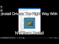 Install NVIDIA Drivers The Right Way - Debloat Driver And Get Better FPS Using NVClean Install
