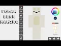 Minecraft Skin Making - Polar Bear