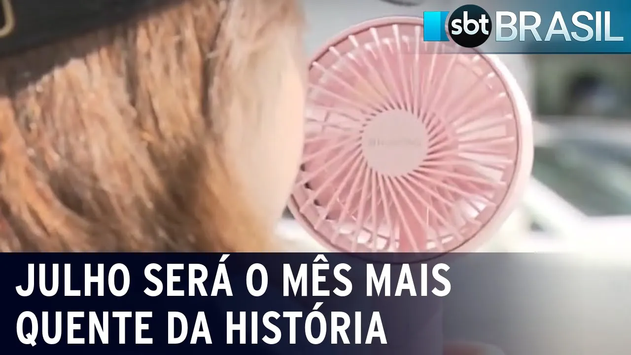Julho será o mês mais quente da história | SBT Brasil (27/07/23)