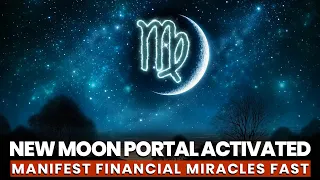 Virgo New Moon Portal Activated: Manifest Financial Miracles & Divine Wealth FAST