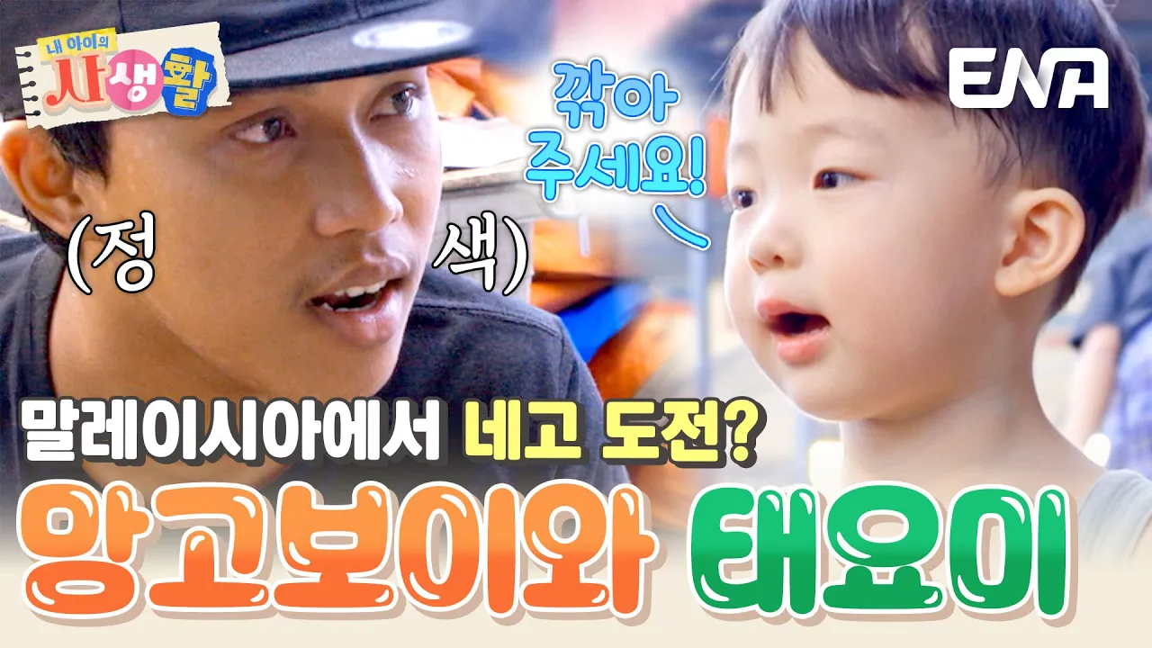 말레이시아 화폐 단위를 셀 줄 아는 똑태하😲 망고보이에게 네고 시도?! #내아이의사생활 EP.23 말레이시아 화폐 단위를 셀 줄 아는 똑태하😲 망고보이에게 네고 시도?! #내아이의사생활 EP.23