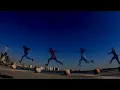 behind a parkour gif