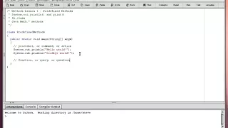 Java - Methods