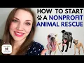 How to Start An Animal Rescue Nonprofit featuring SavingGraceNC