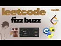 fizz buzz