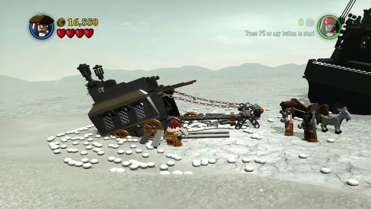 Lego Pirates of the Caribbean Walkthrough - Part 12 - Davy Jones Locker (Story Mode). 