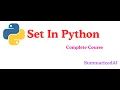 Python Set Tutorial for Beginners Remove Duplicates the Smart Way