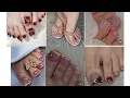 Feet nail extensions nail extension Gorgeous Pedicure Nail Designs
