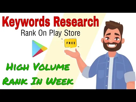 Download MP3 Rank #1 On Play Store Keyword Research - Play store app ranking | App Keyword Research Tool