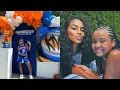 Carmelo Anthony Mia Burks Throw Epic Knicks-Themed Birt ay for Daughter Genesis