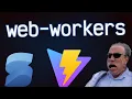 Absolute speed SolidJS Web-Workers