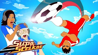 سوبر ستريكرز تحدي أورايون والطيران في الفضاء Supa Strikas Arabic كرتون كرة القدم للصغار 