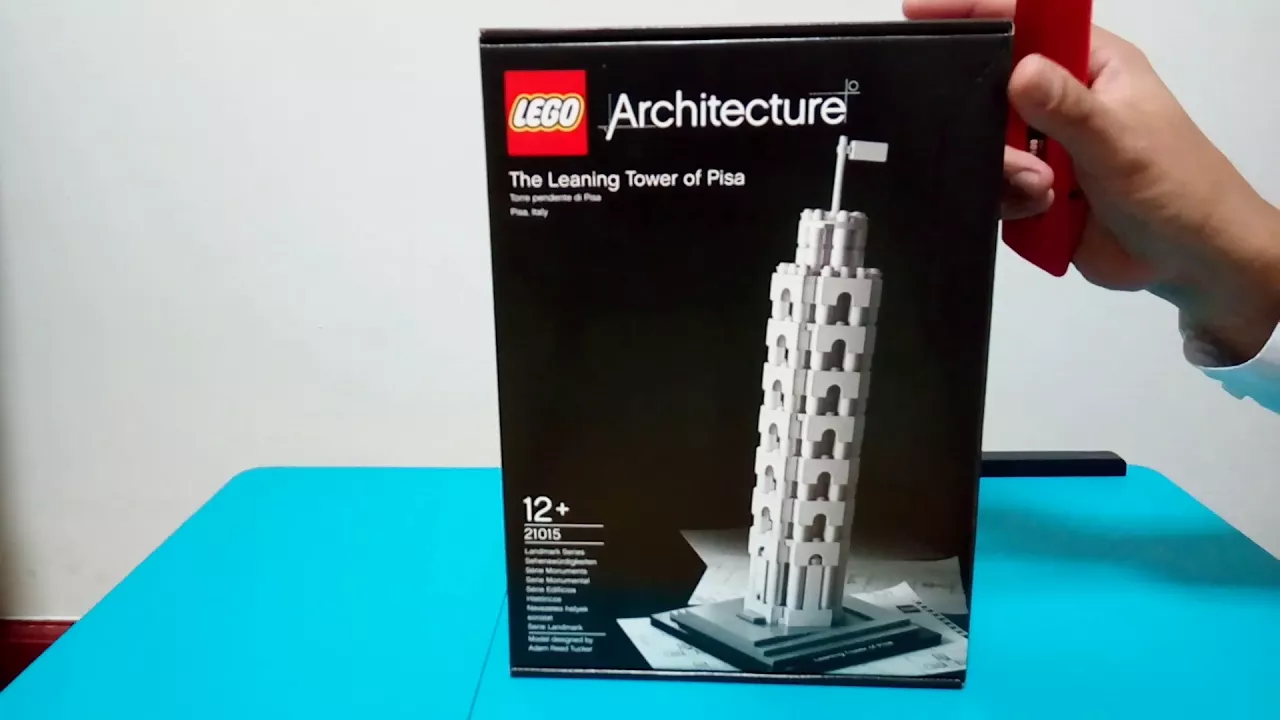 MAKE the Leaning Tower of Pisa in mini Lego