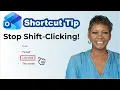 Stop Shift-Clicking Use This New Outlook Bulk Action Shortcut Instead
