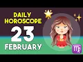 Virgo horoscope today - February 23 2026