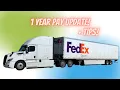 1 year update Truck Driver Salary Fedex Ground