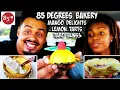 85 Degrees Bakery Review Mango Delights Lemon Tarts and Taro Puffs