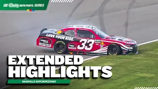 NASCAR O Reilly Auto Parts Series Highlights 2026 Nashville Superspeedway