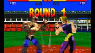 Tekken PSX Longplay King Playthrough  Tekken PSX Longplay King Playthrough