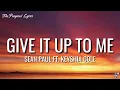 Sean Paul - When You Gonna Give It Up to Me ft Keyshia Cole