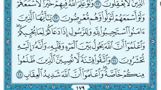 سورة الأنفال بندر بليلة 