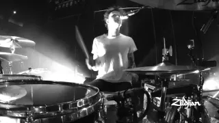 Zildjian Performance Series George Daniel Of The 1975 Plays Chocolate 