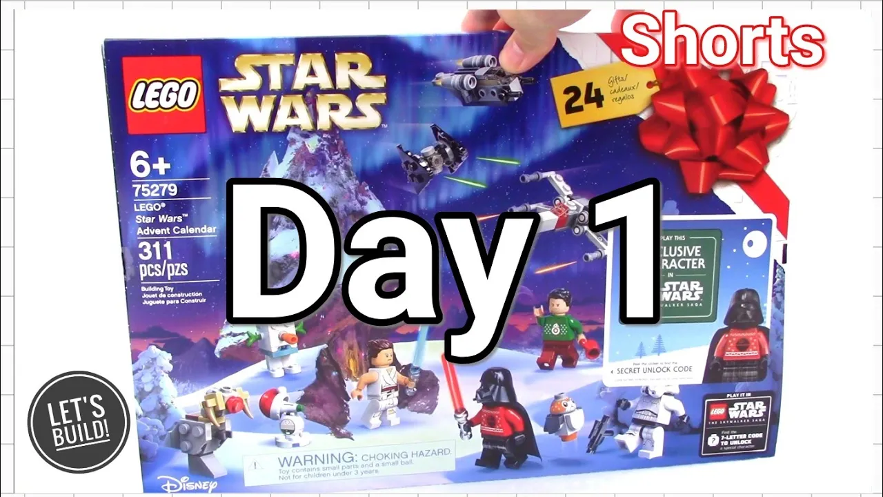 LEGO Star Wars: The Force Awakens Trailer Comparison. 