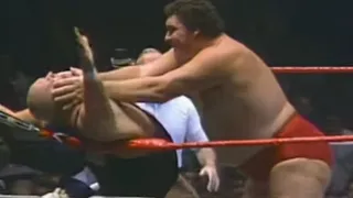 andre the giant vs king kong bundy 1985