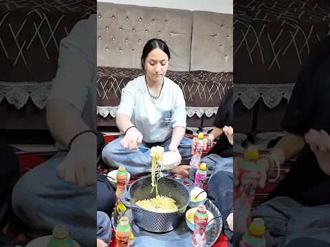 البنات يسون آخر عزيمة أندومي قبل لا تبدي المدارس 💔🥹🍜
