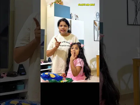 Saanvi Ne Healthy or Chocolate Fruits Khaya? #kidslearning Kids learn to eat healthy