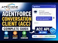 Agentforce Conversation Client API ACC API in Salesforce - Latest Update