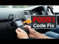 How To Fix P0091 Code - Fuel Pressure Regulator Control Circuit Low Diagnosis