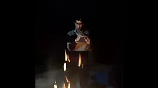 دوپا لری با بلوئر برنجی 