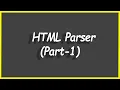 Python Programs HTML Parser Part-1