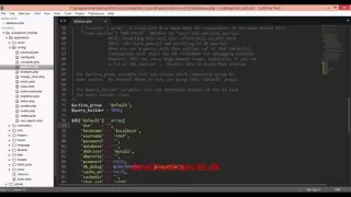 Codeigniter setup database 6