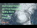 Thursday Hurricane Helene on Final Approach to Florida Extreme Impacts Expected in Some Areas