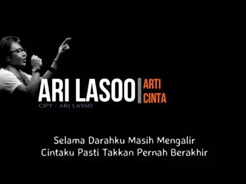 Download MP3 Ari Lasso - Arti Cinta ( Lirik )