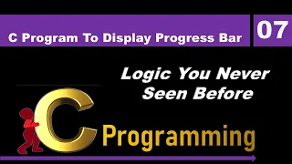 C Program To Display Progress Bar How To Display Progress Bar in C