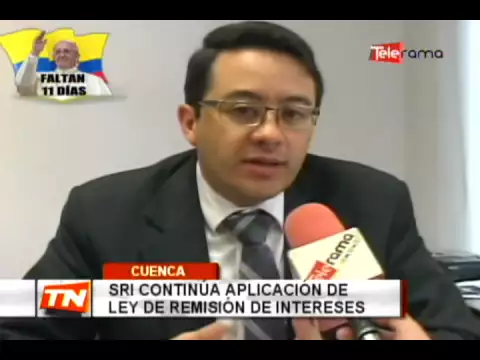 SRI continúa aplicación de ley de remisión de intereses