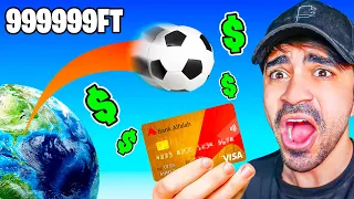 دفعت 99999 عشان اسجل ابعد هدف في العالم ROBLOX 