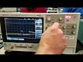 Measuring a transient with the oscilloscope