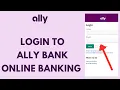 Ally Bank Login - How to Sign in yo Ally Bank Online Banking Account