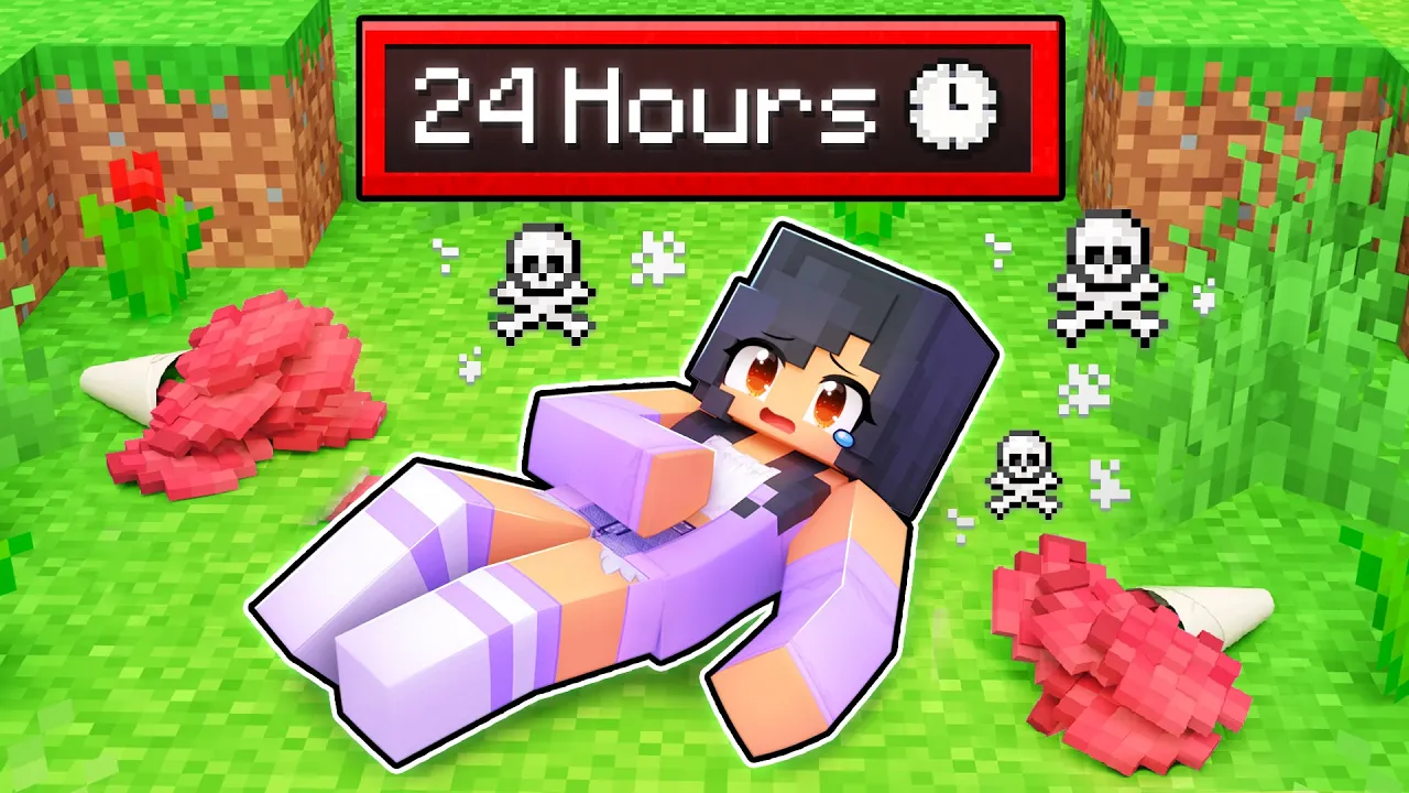 Aphmau Has Only 24 HOURS to LIVE In Minecraft!