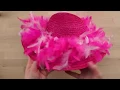 DIY Easter Bonnot Tea Party Hat The Feather Place