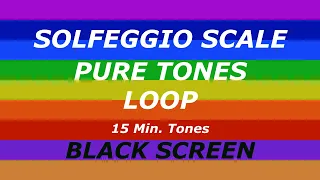 All 9 Solfeggio Frequencies - Scale Loop