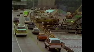 Pittsburgh Parkway East Reconstruction A People Moving Experiment 1982