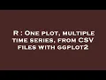 R One plot multiple time series from CSV files with ggplot2